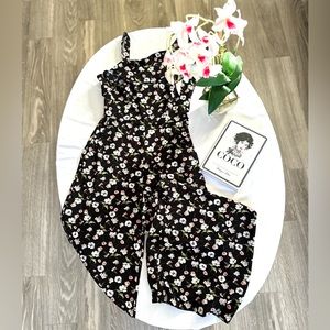 Floral Long Jumpsuit